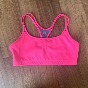 Gap Fit hot pink sports bra